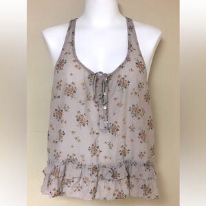 Aerie Floral Boho Blouse